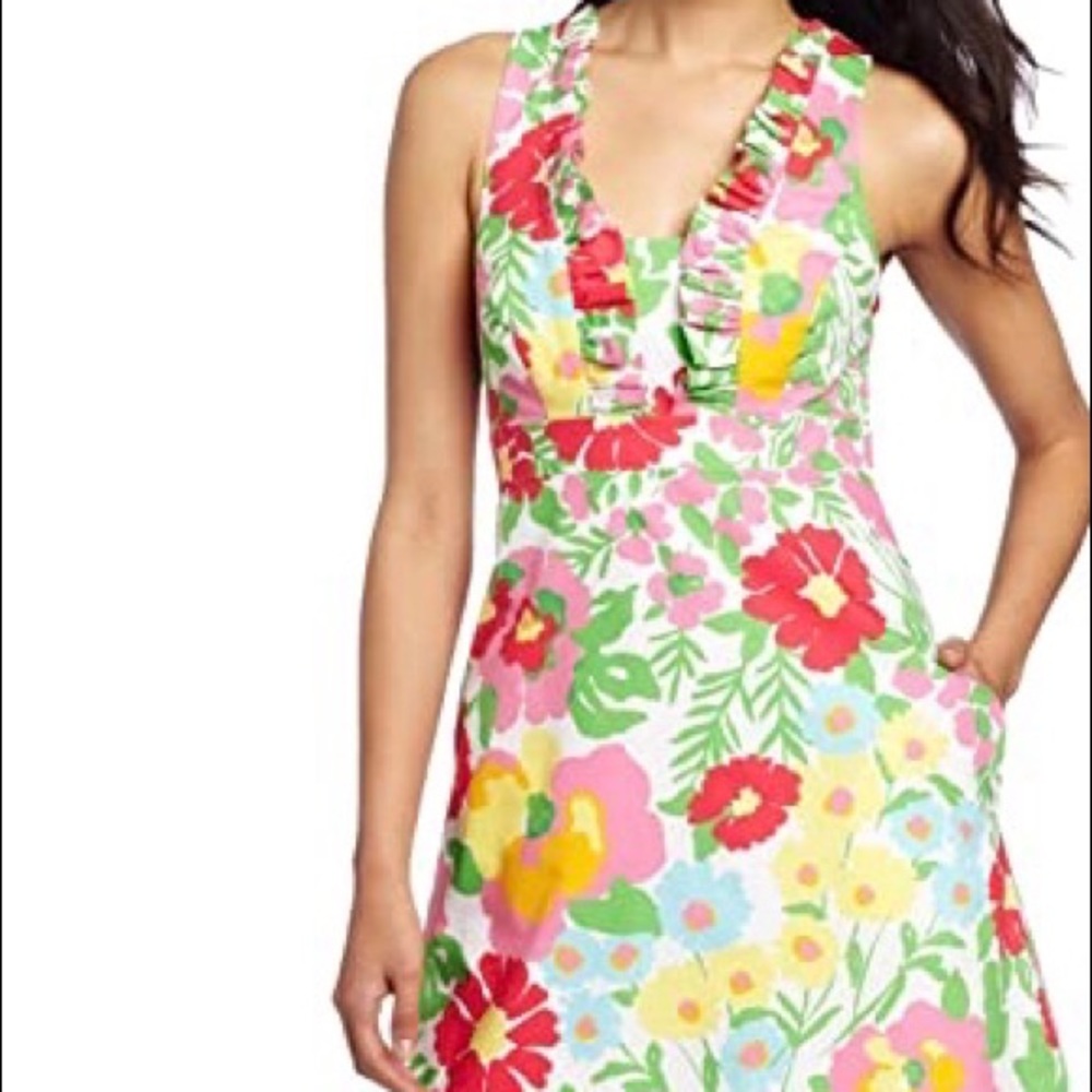 EUC Lilly Pulitzer Garden by the Sea Lavin Dress